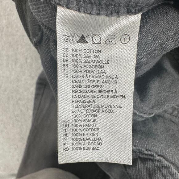 Divided Jeans Slim Fit Mens 36 Gray Mid Rise Skinny Streetwear Denim Cotton Pant - Picture 4 of 10